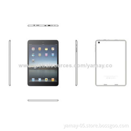 7.85-inch tablet PC, Android 4.2, Allwinner A31s quad core 1.2GHz, 1GB+8GB, dual camera, IPS screen